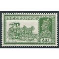 India 1937 SG253 3a Yellow-Green Mounted Mint ....