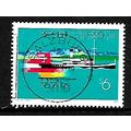 AUSTRIA 1993 6s HOHENTWIER LAKE STEAMER & FLAGS...
