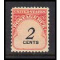 Used J90 2c Postage Due Fine W5006