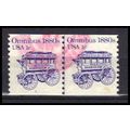 Used 1897 1c Omnibus Very Fine CNP Left 1 PA0290