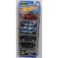 HOT WHEELS BATMAN 5- PACK Diecast set (2022)