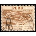 Peru 1952 Local Motives S/.1.00 Used Stamp Ruin...