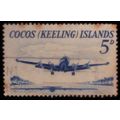 Cocos (K) Islands 1963 5d Super Constellation S...