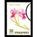 Malaya Singapore 1962 Flower 30c Used. Stamp