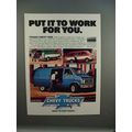 1979 Chevrolet Chevy Van Ad - Put it To Work For You!