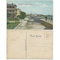 Charleston South Battery Original Vintage Postc...