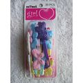 20 Scunci Girl Plastic Butterfly Hair Barrettes...