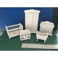 Nursery 5 Piece Traditional Set 1:12th scale mi...