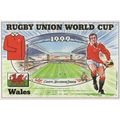 Wales Welsh Team Rugby Union World Cup 1999 Pos...