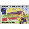 Western Samoa Samoan Team Rugby Union World Cup...