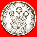 WARTIME (1939-1945): UNITED KINGDOM★ 3 PENCE 19...
