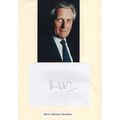 Michael Heseltine Conservative Party Large Hand...