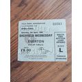 1986 FA Cup Semi Final Ticket – Everton vs Shef...