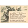 Hallo Du Madel Lebe Wohl WW1 German Songcard Mi...
