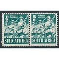 South Africa 1942 SG88a 1/2d Blue-Green War Eff...