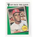 1988 Topps Bob Gibson Turn Back the Clock card ...