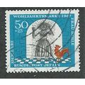 BERLIN -1967 50pf+25 'HUMANITARIAN RELEIF FUNDS...