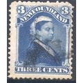 Newfoundland 1868 - SG37 - 3c blue - Queen Vict...