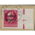 GER (BAVARIA) 1919 10pf KING LUDWIG III' (FREIS...