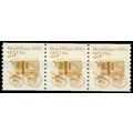 2136 25c Bread Wagon Fine MNH Dry Gum PNC 1/3 W...