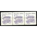 2225 1c Omnibus Very Fine MNH Dry Gum PNC 1/3 W...
