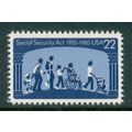 2153 22c Social Security Act Fine MNH MA2013