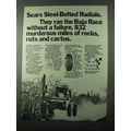 1971 Sears Steel-Belted Radial Tires Ad - Baja ...
