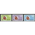 Malta 1972 World Health Day set 3v SG464-466 UM