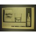 1963 Grant's Standfast Scotch Ad
