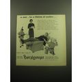 1958 Barcalounger Recliner Chair Ad - To dad.. for a lifetime of comfort