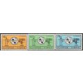 Cyprus 1965 ITU Set SG262-264 Mounted Mint .