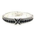 Western Style - Rhinestones Stretchable Bracele...