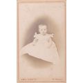 CDV PHOTO - SMALL BABY BY EMIL LEWETZ, ST PAULI