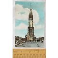 1960 postcard Delft, Market with New Church