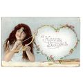 Happy Birthday Cupid? & Arrows Postcard + 1908 ...