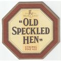 BEER MAT - MORLAND BREWERY - OLD SPECKLED HEN -...