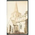 Hackness C1910 Real Photo Church close up, near...