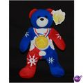 2002 Olympic Winter Games Gold Medals Bear WT