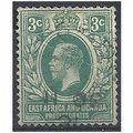 British East Africa 1921 SG66 3c Green Fine Used.