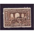 CANADA 1917 3c CONFEDERATION SG 244 FINE USED #2