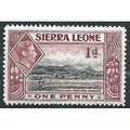 Sierra Leone 1938 SG189 1d Black & Lake Mounted...