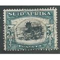 ZAF 1933 5/- 'SUID- AFRIKA' FINE USED (EBID45-675)