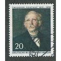 BERLIN -1970 20pf 'THEODOR FONTANE' FINE USED (...