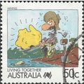 AUSTRALIA, Living Together, Mining, blue 1988, ...