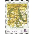 AUSTRALIA, FLOWER, Acacia pycnantha, yellow 199...
