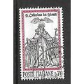 ITALY 1962 ST CATHERINE OF SIENA 70L BLACK & RE...