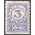 Austria 1920 - SGD396A - 3k blue - Postage Due ...