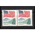2280a 25c U.S. Flag Fine MNH CNP Left 5 PA1072