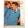 Vintage: Emu 4394 his & hers sweaters DK
