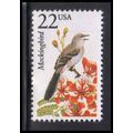 2330 22c Mockingbird Fine MNH V4110